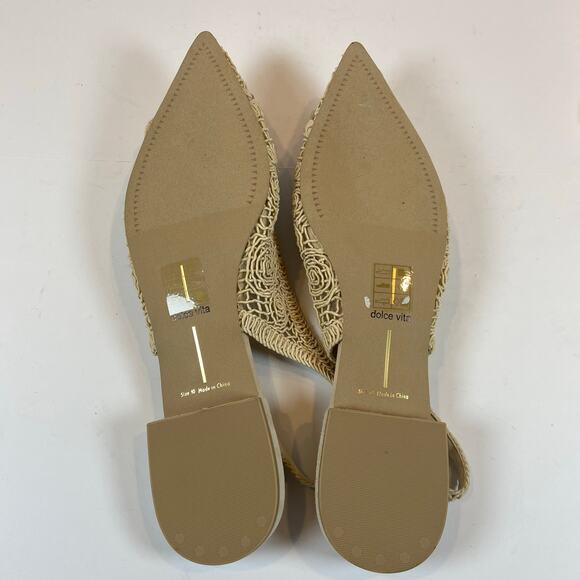 Dolce Vita Pauley Women Slingback Strap Pointed Silhouette Shoes Women's Size 10 - Picture 5 of 9